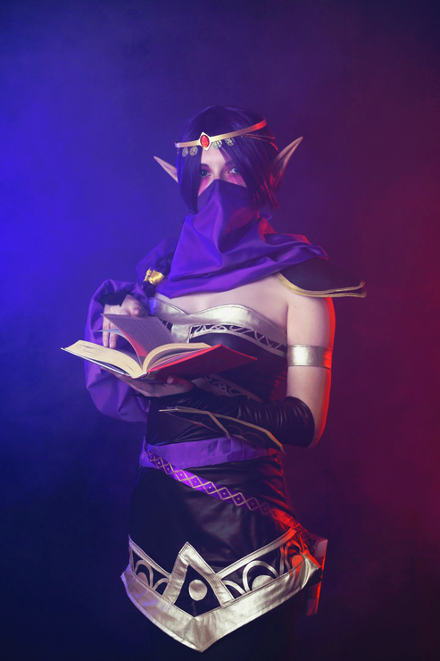 国外精美圣堂刺客cos秀