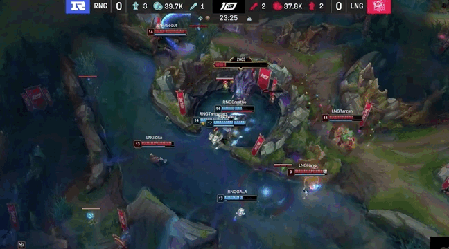 【战报】LNG 2-0 RNG：极致运营一波致命 LNG连下两城取胜(图5)