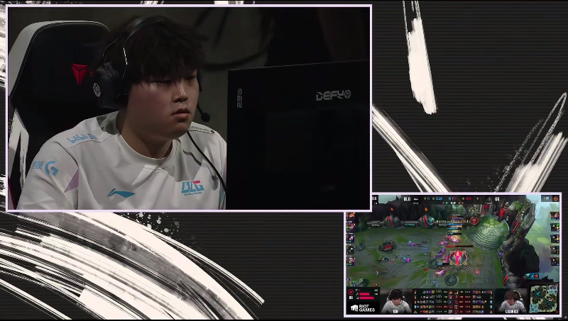 【战报】BLG 2-1 GG：BLG战胜GG挺进正赛